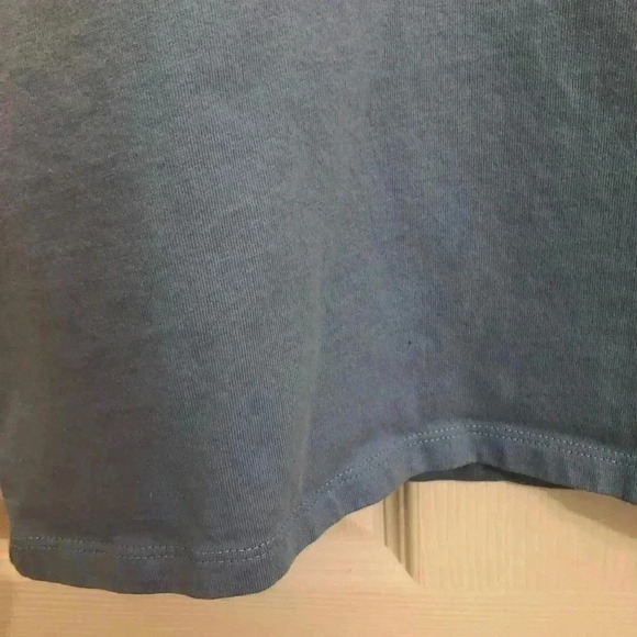 Banana Republic Blue T-Shirt Front Pocket Medium - Picture 2 of 16